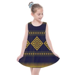 Abstract Antique Architecture Art Artistic Artwork Kids  Summer Dress by Ravend