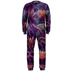 Abstract African Art Art Backdrop Background Onepiece Jumpsuit (men) by Ravend