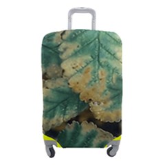 Colored Close Up Plants Leaves Pattern Luggage Cover (small) by dflcprintsclothing