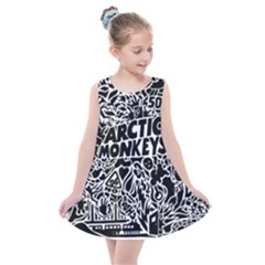 Arctic Monkeys Digital Wallpaper Pattern No People Creativity Kids  Summer Dress by Sudhe