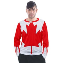 Canada Flag Canadian Flag View Men s Long Sleeve Raglan Tee