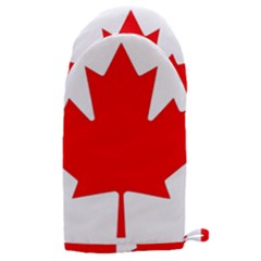 Canada Flag Canadian Flag View Microwave Oven Glove by Ravend