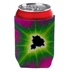 Fractal Art Math Abstract Artwork Pink Magenta Can Holder