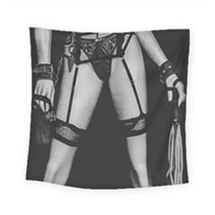 Bdsm Erotic Concept Graphic Poster Square Tapestry (small) by dflcprintsclothing