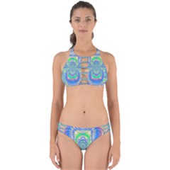 Fractal Geometry Mathematics Gradient Ovals Math Perfectly Cut Out Bikini Set