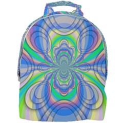 Fractal Geometry Mathematics Gradient Ovals Math Mini Full Print Backpack