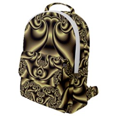 Background Fractal Sample Fantasy Texture Design Flap Pocket Backpack (small)