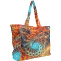 Fractal Math Abstract Mysterious Mystery Vortex Simple Shoulder Bag View2