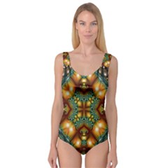 Background Abstract Fractal Annotation Texture Princess Tank Leotard 