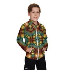 Background Abstract Fractal Annotation Texture Kids  Windbreaker