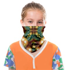 Background Abstract Fractal Annotation Texture Face Covering Bandana (Kids)