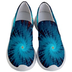 Spiral Stars Fractal Cosmos Explosion Big Bang Women s Lightweight Slip Ons