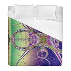 Fractal Abstract Digital Art Art Colorful Duvet Cover (full/ Double Size)