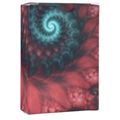 Fractal Spiral Vortex Pattern Art Digital Playing Cards Single Design (rectangle) With Custom Box by Ravend
