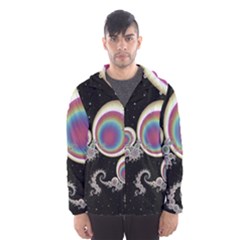 Fractal Math Abstract Abstract Art Digital Art Men s Hooded Windbreaker