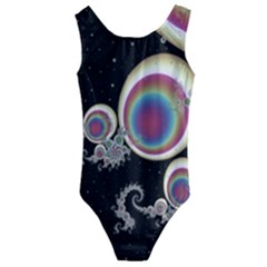 Fractal Math Abstract Abstract Art Digital Art Kids  Cut-out Back One Piece Swimsuit