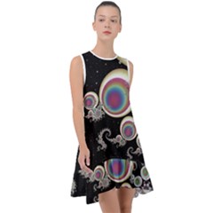 Fractal Math Abstract Abstract Art Digital Art Frill Swing Dress