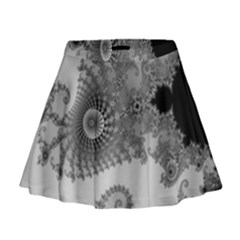 Apple Males Almond Bread Abstract Mathematics Mini Flare Skirt by Ravend