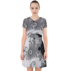 Apple Males Almond Bread Abstract Mathematics Adorable in Chiffon Dress