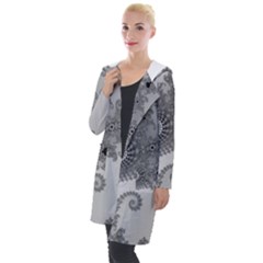 Apple Males Almond Bread Abstract Mathematics Hooded Pocket Cardigan