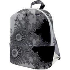 Apple Males Almond Bread Abstract Mathematics Zip Up Backpack by Ravend