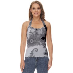 Apple Males Almond Bread Abstract Mathematics Basic Halter Top by Ravend