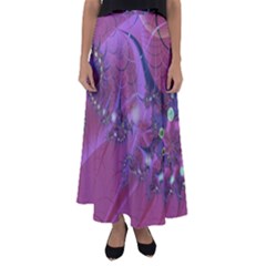 Fractal Math Abstract Abstract Art Digital Arts Flared Maxi Skirt