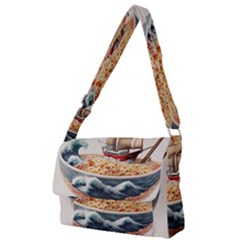 Ai Generated Noodles Pirate Chinese Food Food Full Print Messenger Bag (l) by danenraven