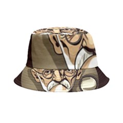 Ai Generated Psychotherapist Psychology Therapy Inside Out Bucket Hat by danenraven