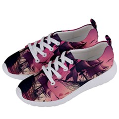 Ship Pirate Adventure Landscape Ocean Sun Heaven Women s Lightweight Sports Shoes by danenraven