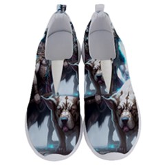 Ai Generated Viking God Fantasy Dog Norse Man No Lace Lightweight Shoes by danenraven