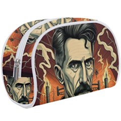 Ai Generated Nikola Tesla Tesla Nikolas Electricity Make Up Case (large) by danenraven