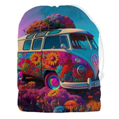 Ai Generated Beetle Volkswagen Bug Car Bus Drawstring Pouch (3xl) by danenraven