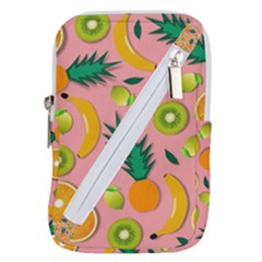 Fruits Tropical Pattern Design Art Belt Pouch Bag (small)