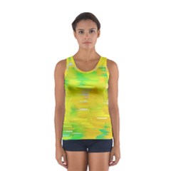 Colorful Multicolored Maximalist Abstract Design Sport Tank Top  by dflcprintsclothing