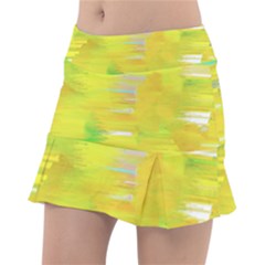 Colorful Multicolored Maximalist Abstract Design Classic Tennis Skirt by dflcprintsclothing