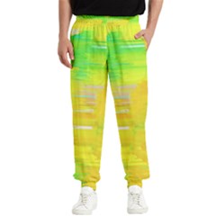 Colorful Multicolored Maximalist Abstract Design Men s Elastic Waist Pants by dflcprintsclothing