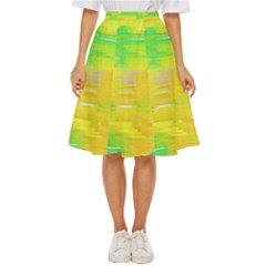 Colorful Multicolored Maximalist Abstract Design Classic Short Skirt by dflcprintsclothing