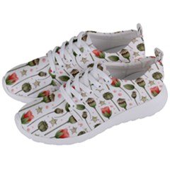 Poppies Red Poppies Red Flowers Men s Lightweight Sports Shoes