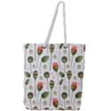 Poppies Red Poppies Red Flowers Full Print Rope Handle Tote (Large) View1