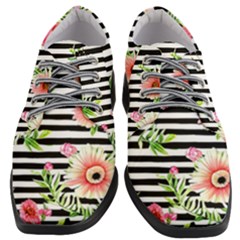 Blooming Watercolor Flowers Women Heeled Oxford Shoes by GardenOfOphir