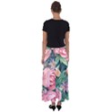 Darling and Dazzling Watercolor Flowers Flared Maxi Skirt View2