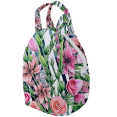Sumptuous Watercolor Flowers Travel Backpacks by GardenOfOphir