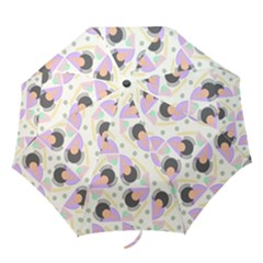 Pattern Pastel Drawing Art Folding Umbrellas