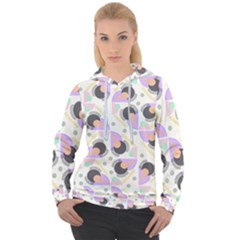 Pattern Pastel Drawing Art Women s Overhead Hoodie