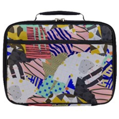 Digital Paper Scrapbooking Abstract Full Print Lunch Bag