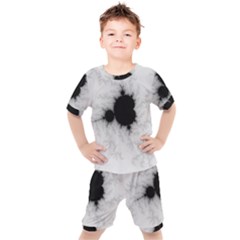 Almond Bread Quantity Apple Males Kids  Tee And Shorts Set by Ravend