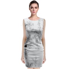 Almond Bread Apple Males Mathematics Sleeveless Velvet Midi Dress by Ravend