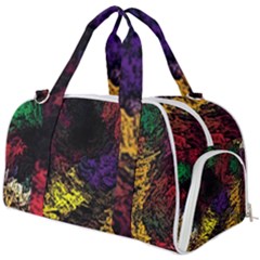 Abstract Painting Colorful Burner Gym Duffel Bag by Ravend