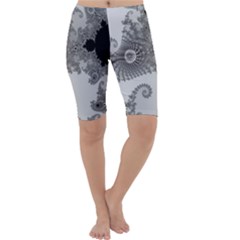 Apple Males Almond Bread Abstract Cropped Leggings 